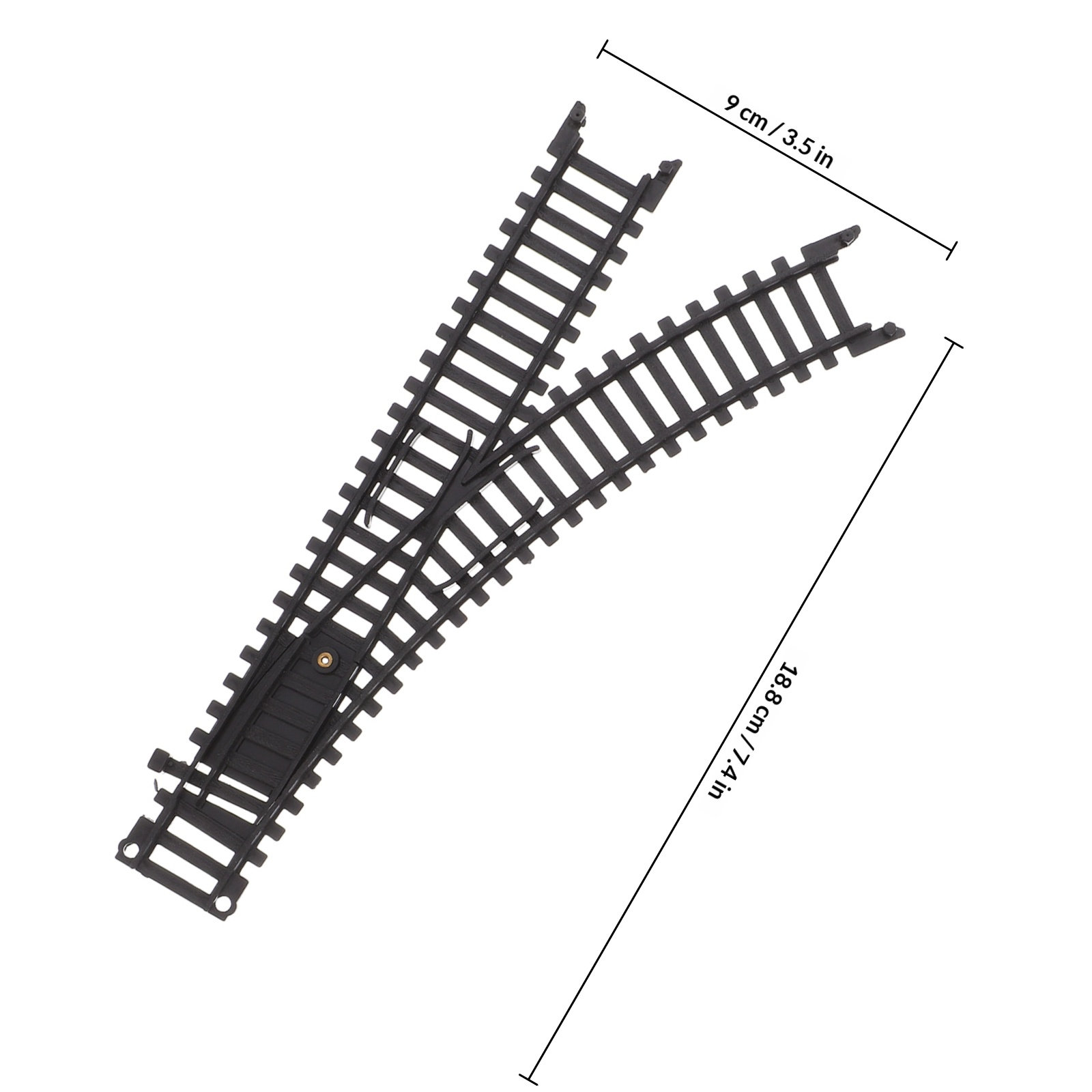 1Pair Realistic High-Speed Tra - огляд і ціна Toy Train Track Set