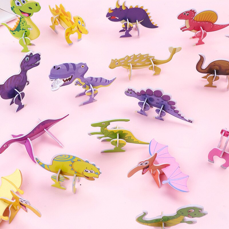 40Pcs Children Paper Dinosaur  - огляд і ціна Kids Toys Videos