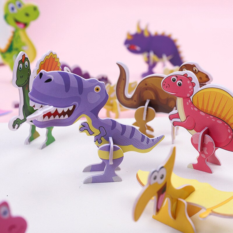 40Pcs Children Paper Dinosaur  - огляд і ціна Kids Toys Videos