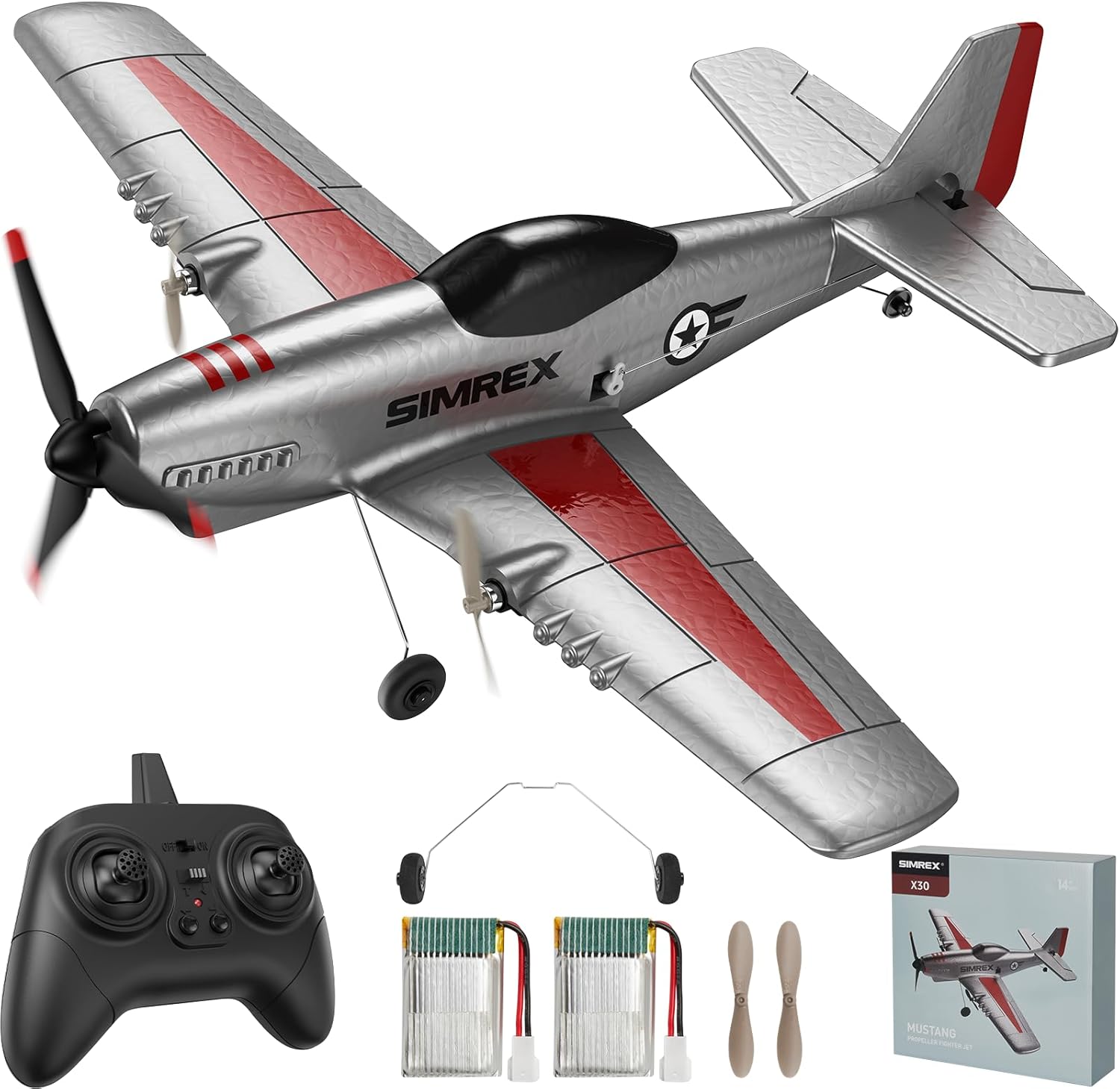 2.4GHz 3-Channel P51 Foam Glid - огляд і ціна Kids' Toys Channel