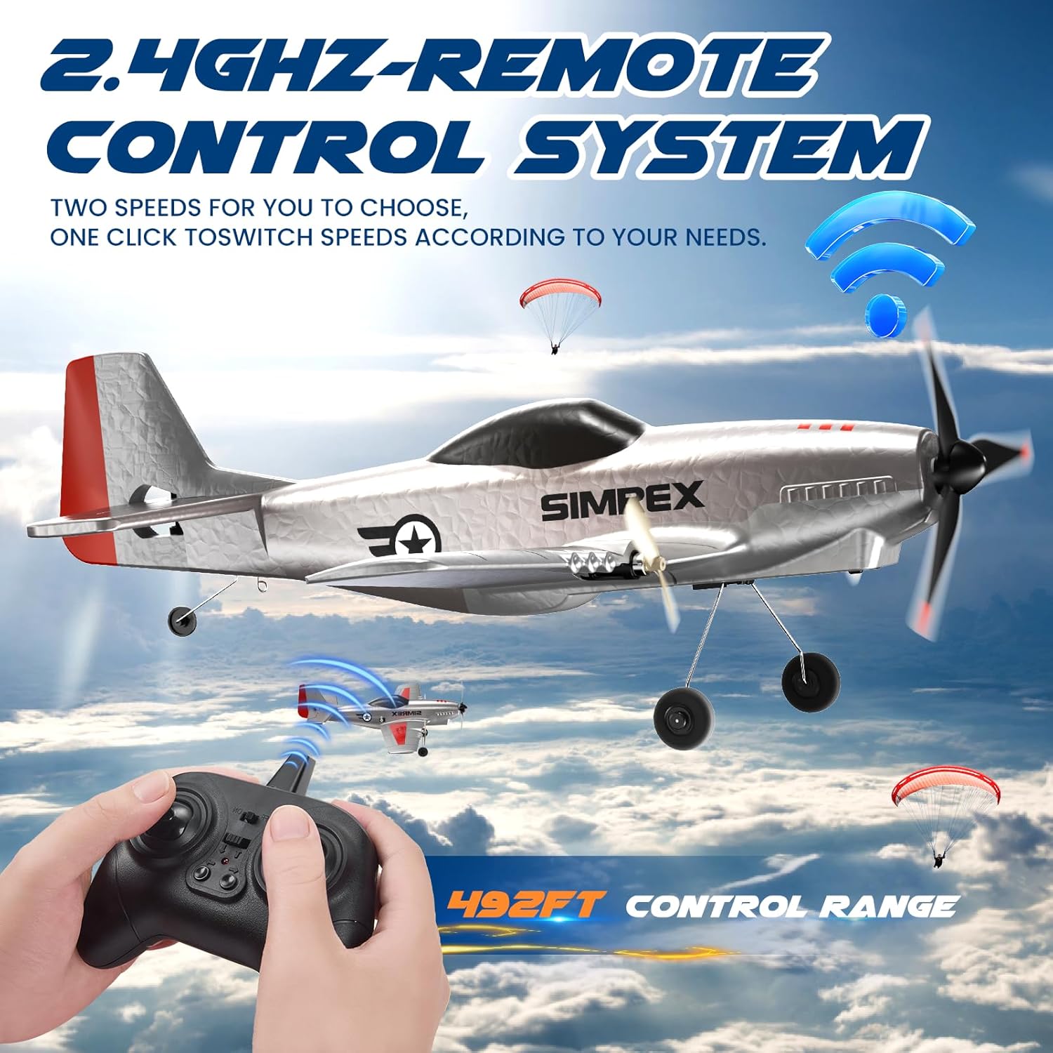 2.4GHz 3-Channel P51 Foam Glid - огляд і ціна Kids' Toys Channel