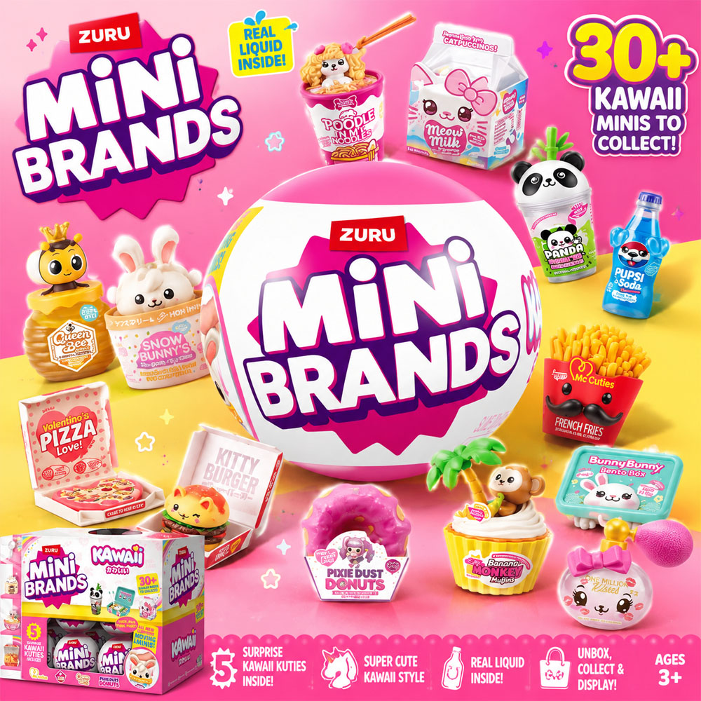 Zuru Mini Brands 5 Surprise Ka - огляд і ціна Kids Toys Brand
