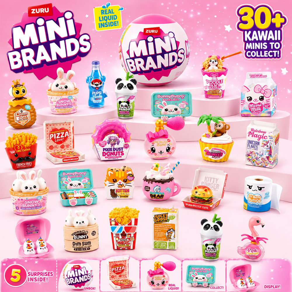 Zuru Mini Brands 5 Surprise Ka - огляд і ціна Kids Toys Brand