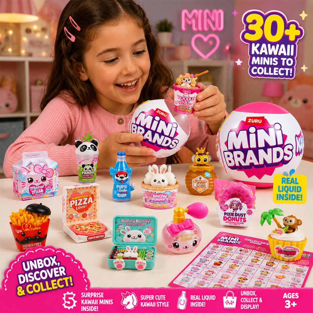 Zuru Mini Brands 5 Surprise Ka - огляд і ціна Kids Toys Brand