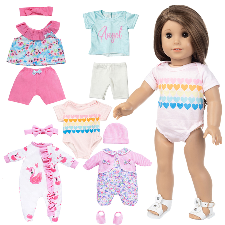Doll Clothes for 18inch Reborn - огляд і ціна Kids Toys New Born