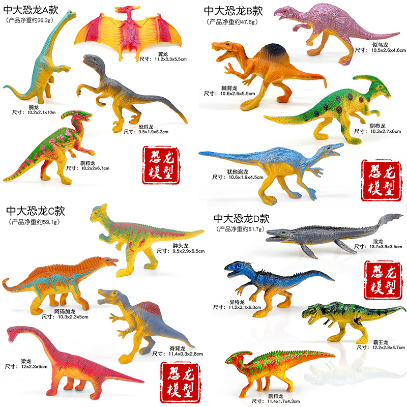 Simulation PVC Jurassic Dinosa - огляд і ціна Kids Toys Videos