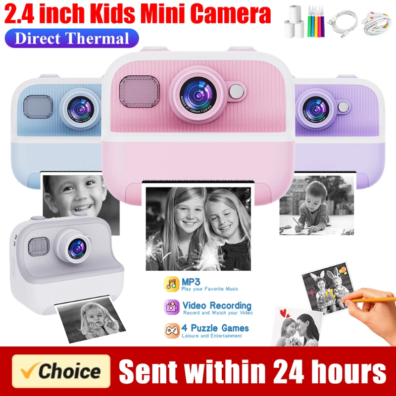 Kids Mini Instant Print Camera - огляд і ціна Kids Toys Videos