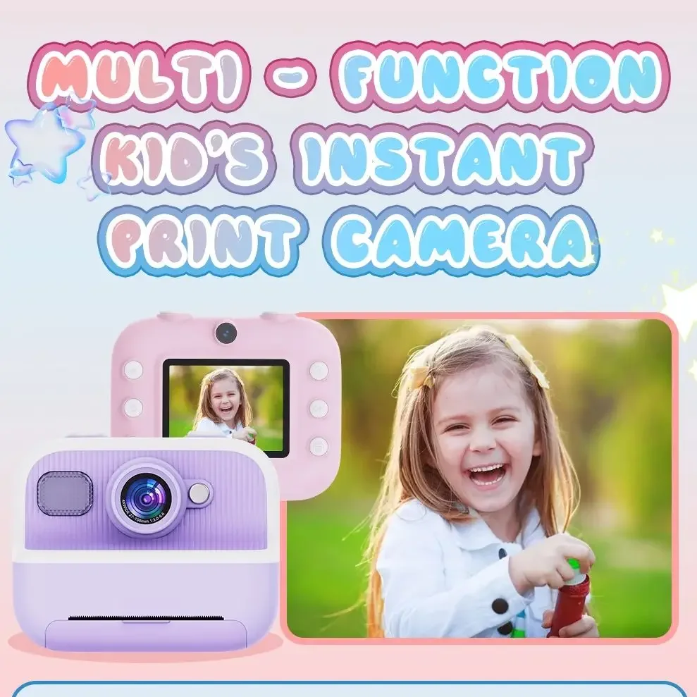 Kids Mini Instant Print Camera - огляд і ціна Kids Toys Videos