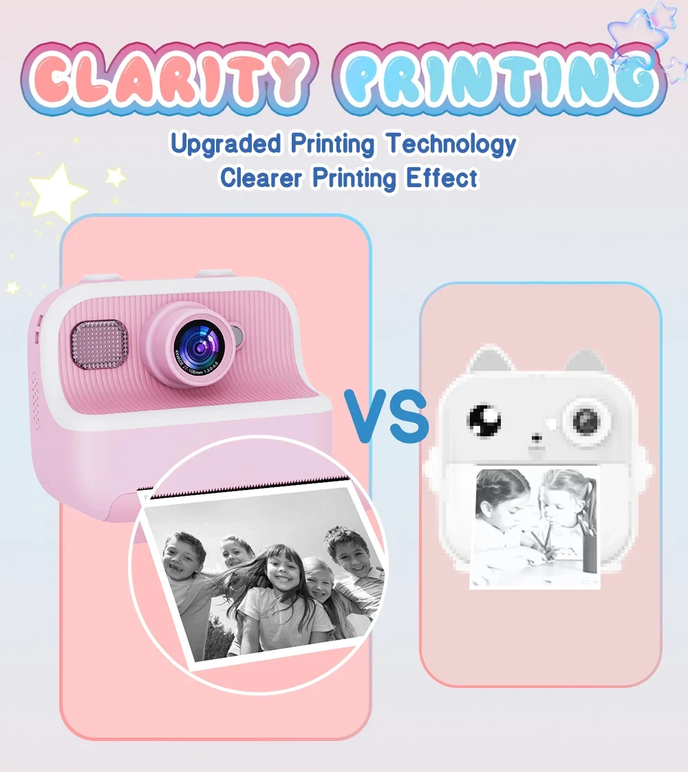 Kids Mini Instant Print Camera - огляд і ціна Kids Toys Videos