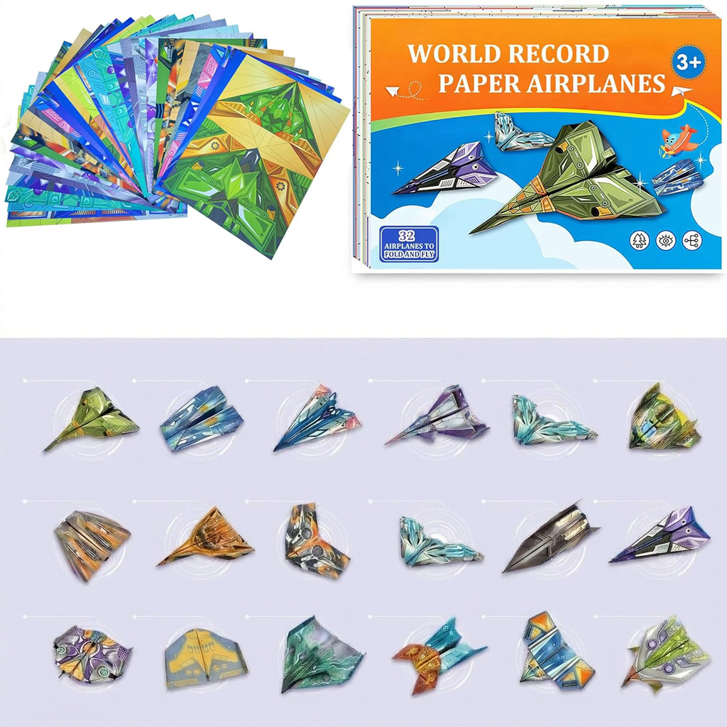 Kids Paper Airplane Craft Kit  - огляд і ціна Kid Toys And Craft