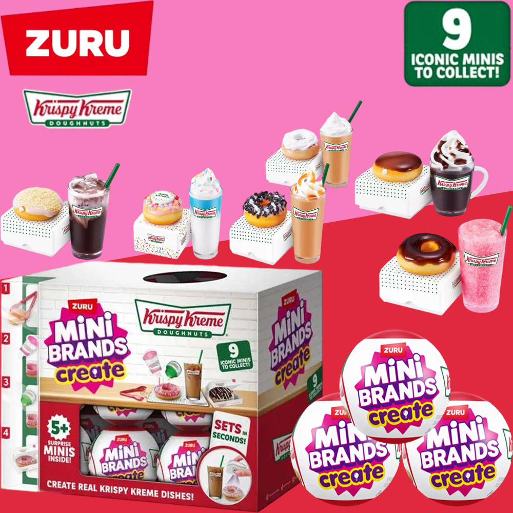 Zuru Mini Brands Krispy Kreme  - огляд і ціна Kids Toys Brand