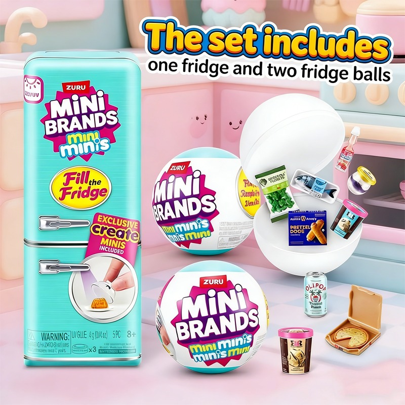 Mini Surprise Ball Fridge Toy, - огляд і ціна Kids Toys Brand
