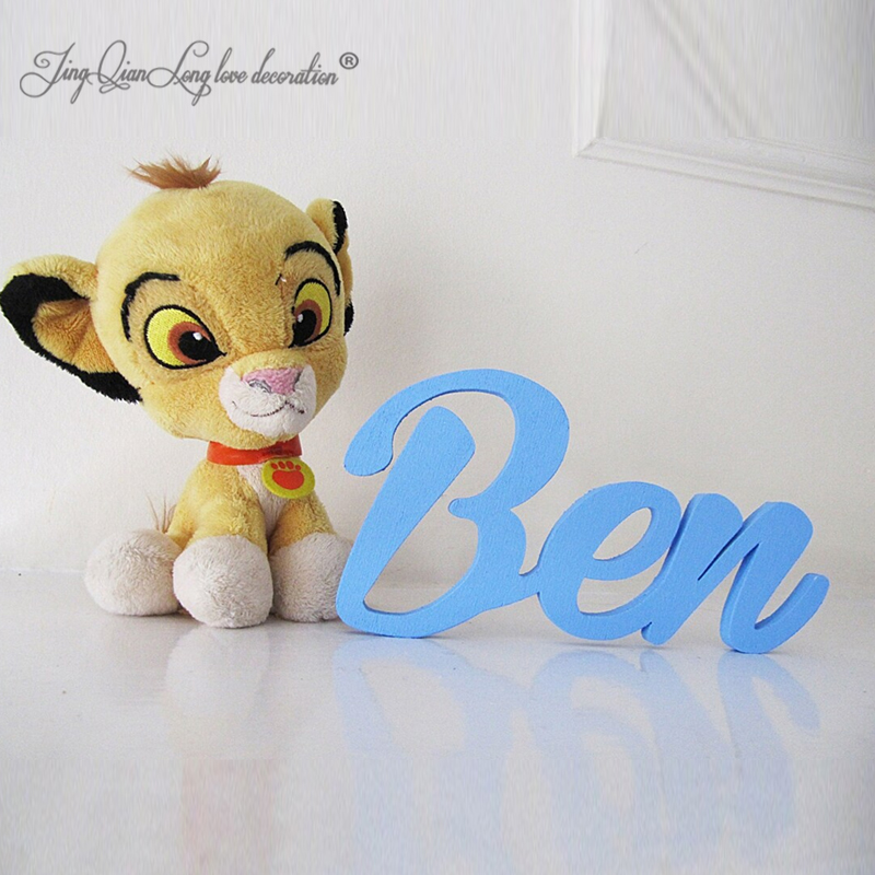 Custom  Wooden Name Sign for K - огляд і ціна Kids Toys Names