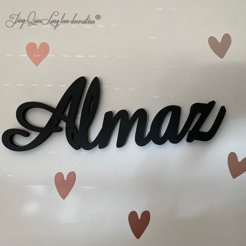 Custom  Wooden Name Sign for K - огляд і ціна Kids Toys Names