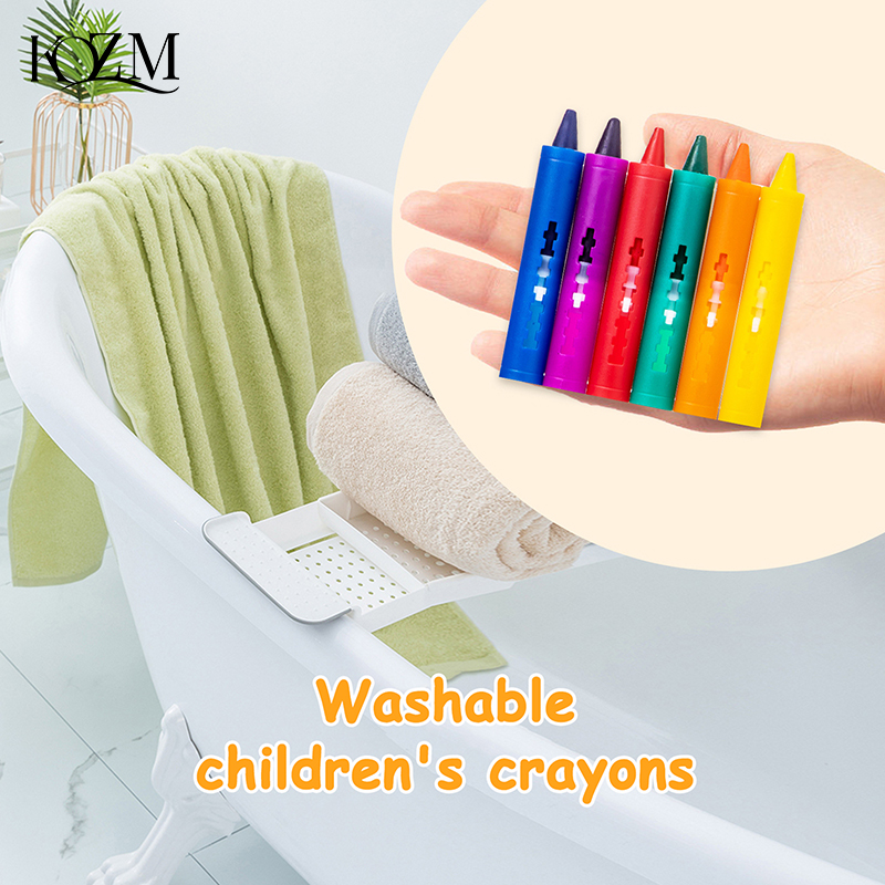6Pcs Washable Bath Crayons Col - огляд і ціна Kids Toys Drawing Easy