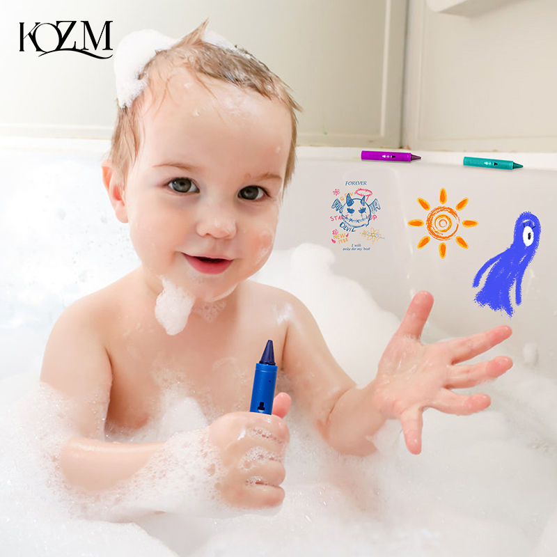 6Pcs Washable Bath Crayons Col - огляд і ціна Kids Toys Drawing Easy