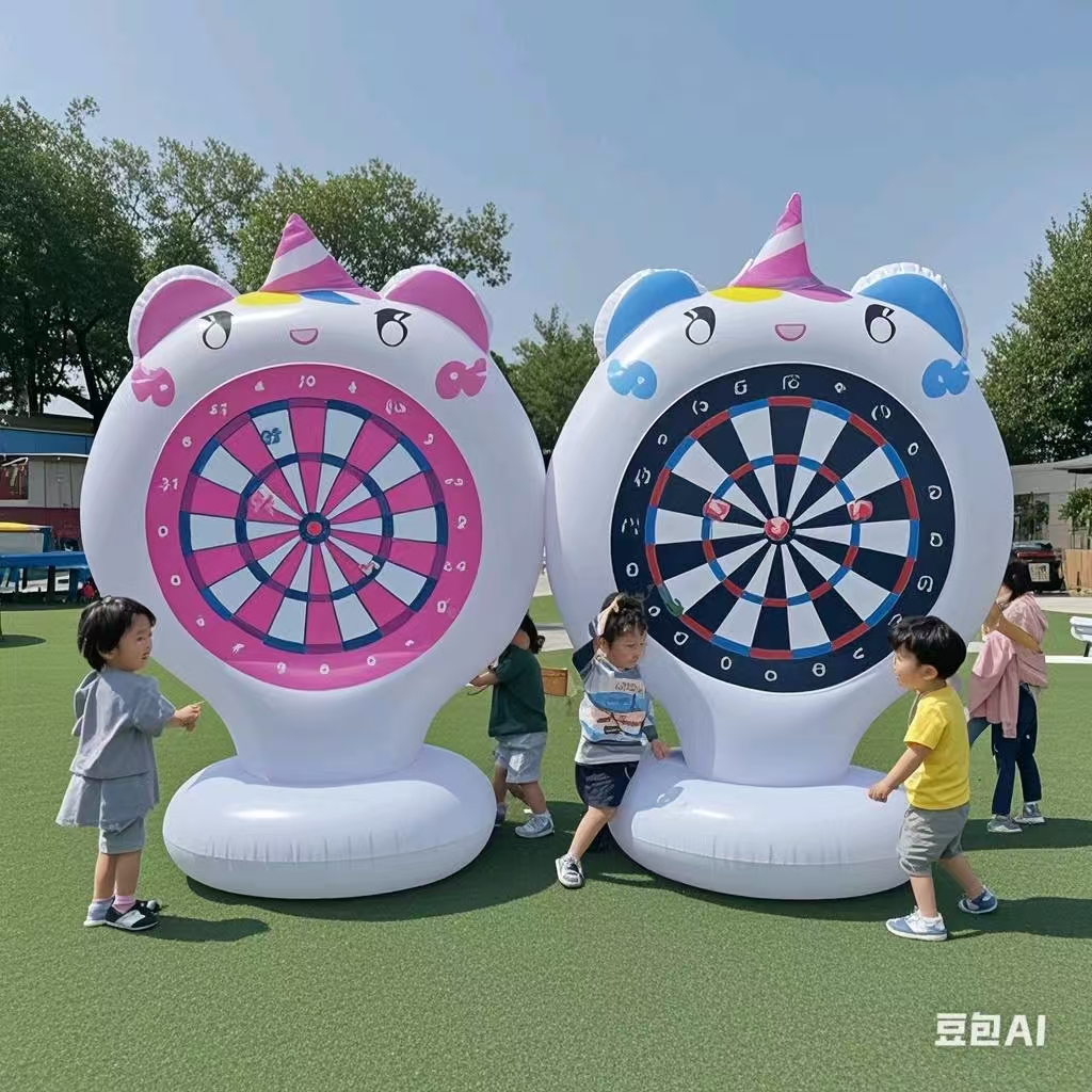 Inflatable Unicorn Throwing Ga - огляд і ціна Kids Toys And Games