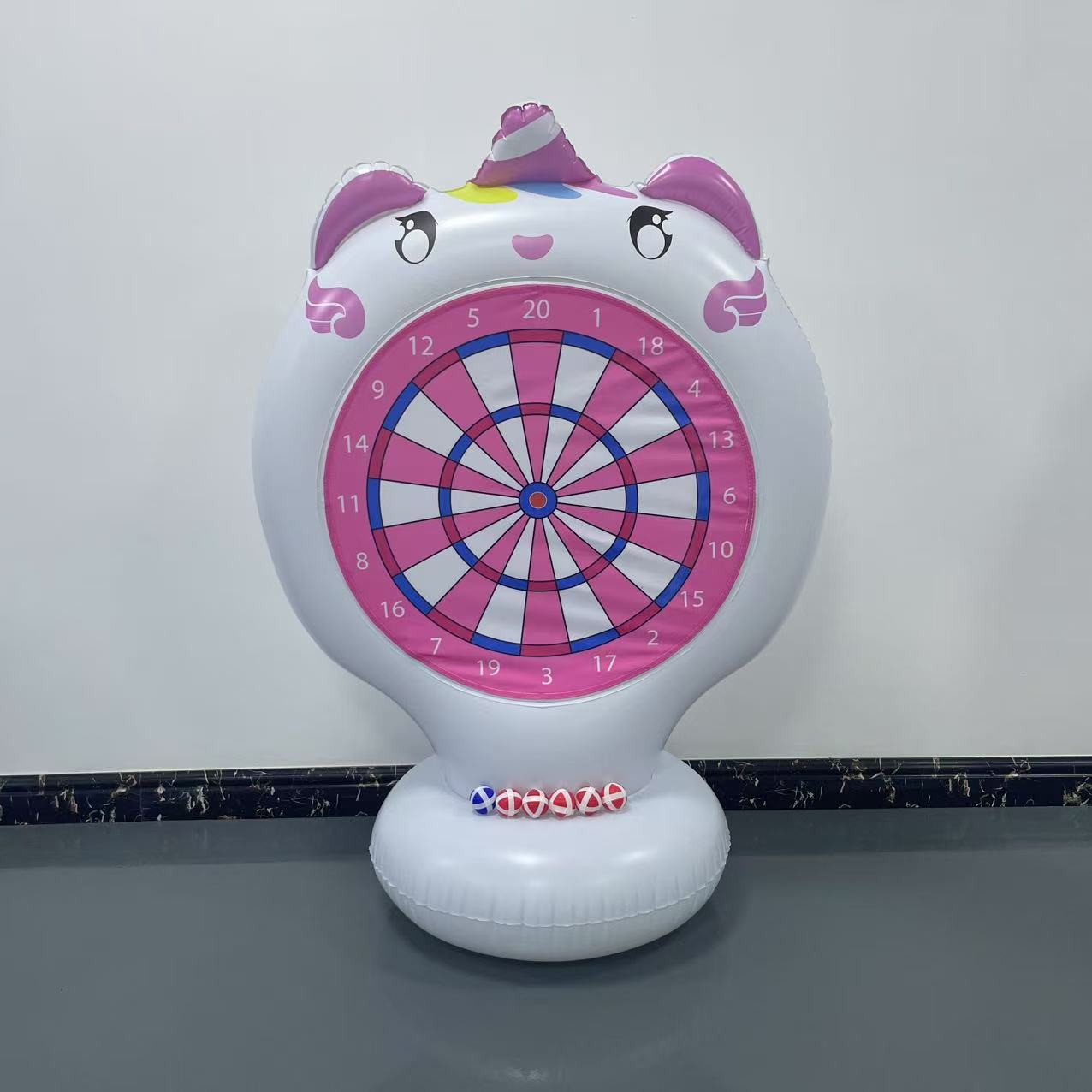 Inflatable Unicorn Throwing Ga - огляд і ціна Kids Toys And Games