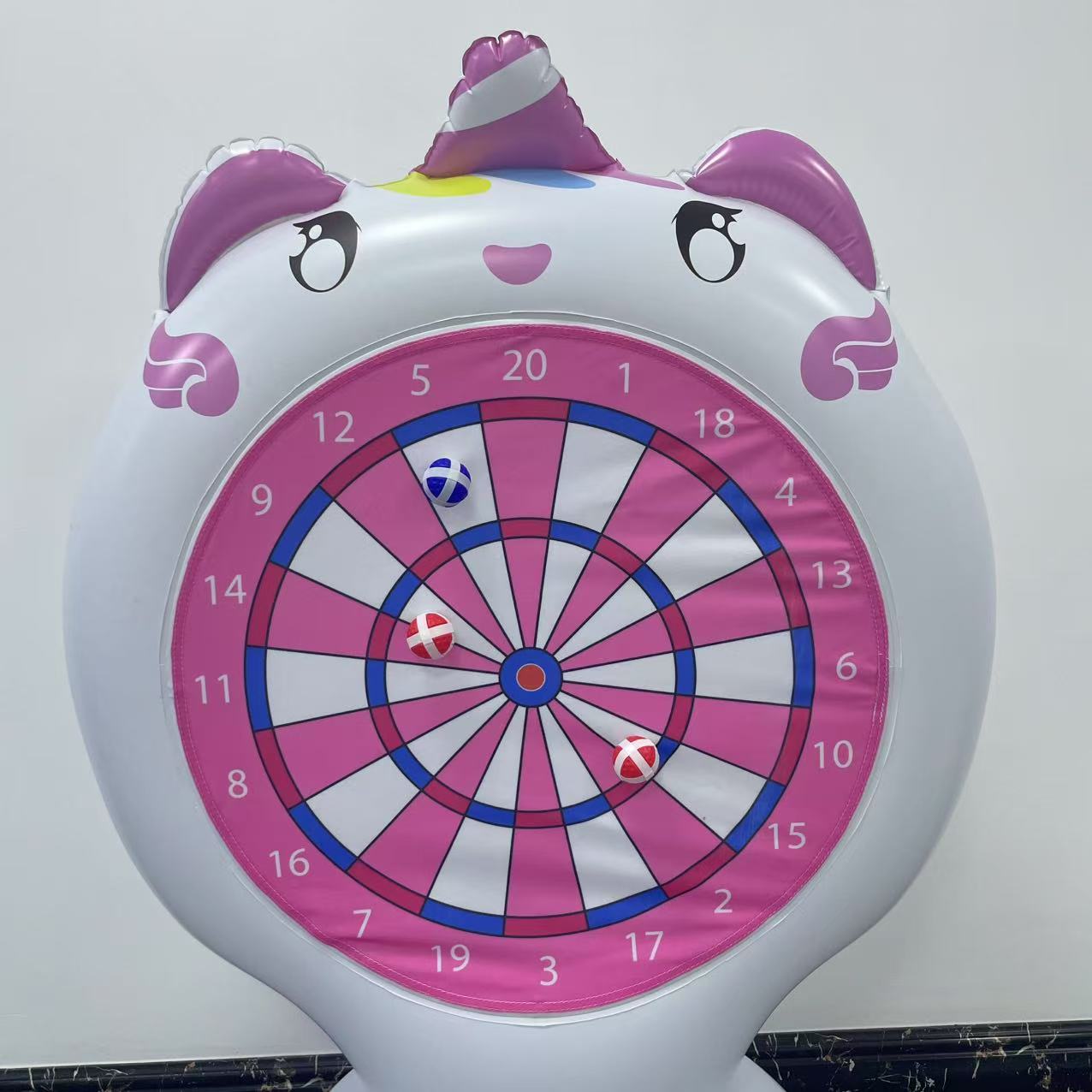 Inflatable Unicorn Throwing Ga - огляд і ціна Kids Toys And Games