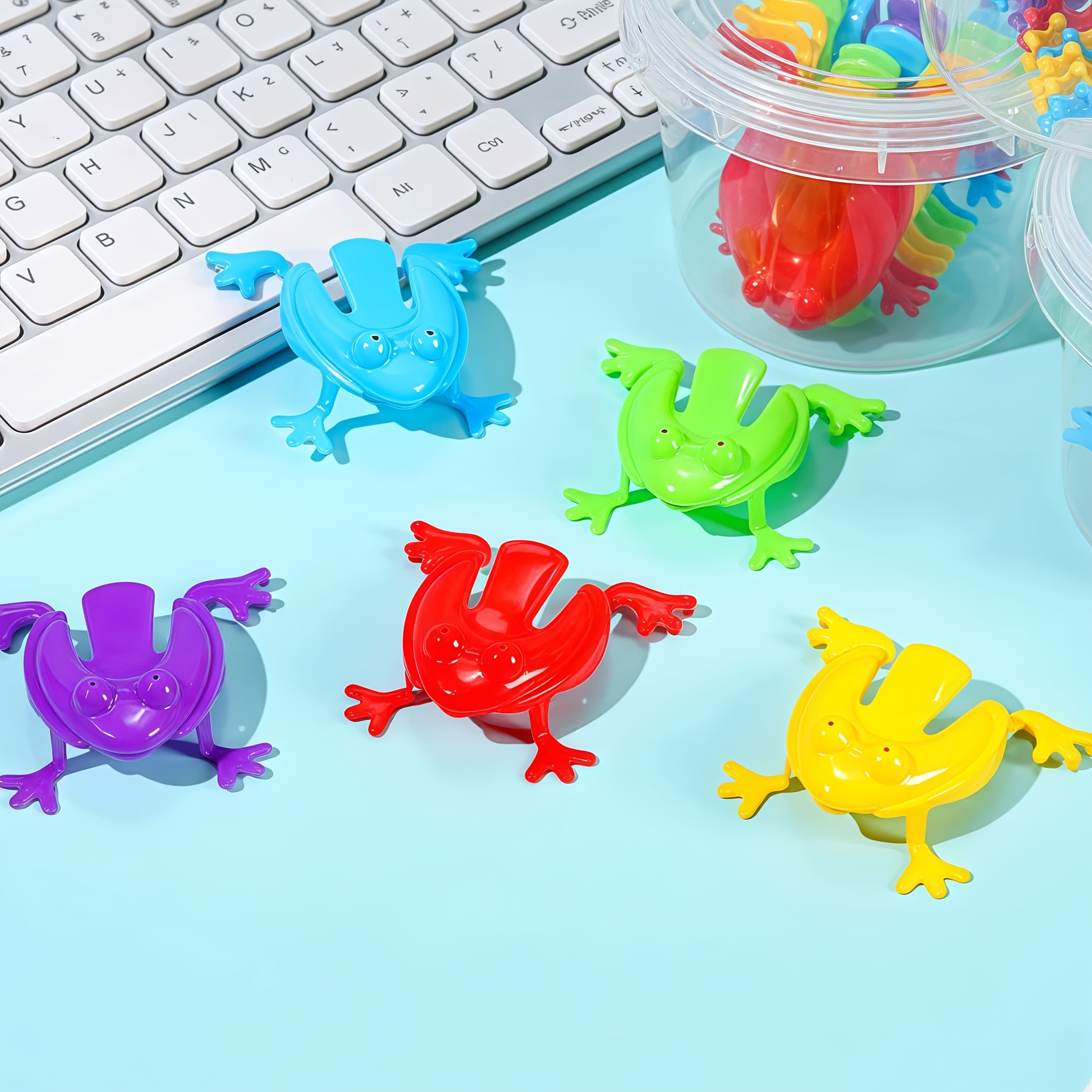 12pcs Jumping Frog Fidget Toys - огляд і ціна Kids Toys And Games