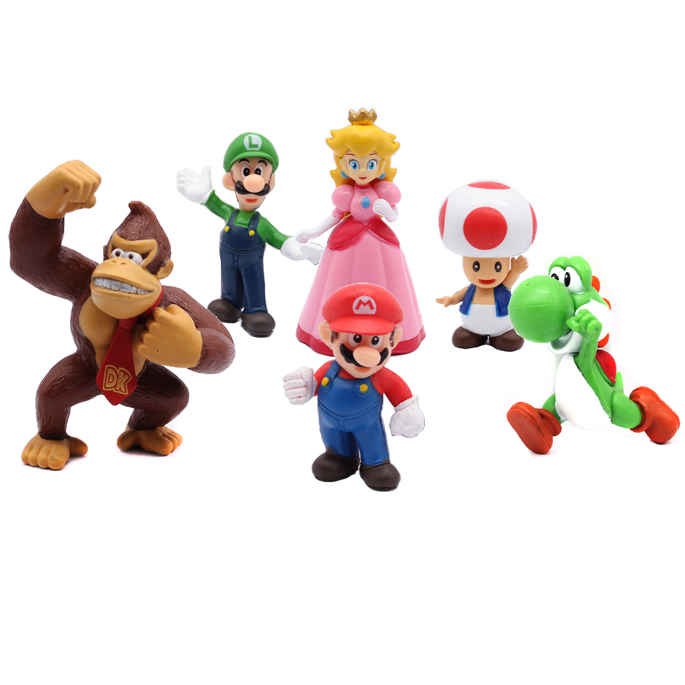 # 6pcs/set Super Mario Bros PV - огляд і ціна Kids Toys Set