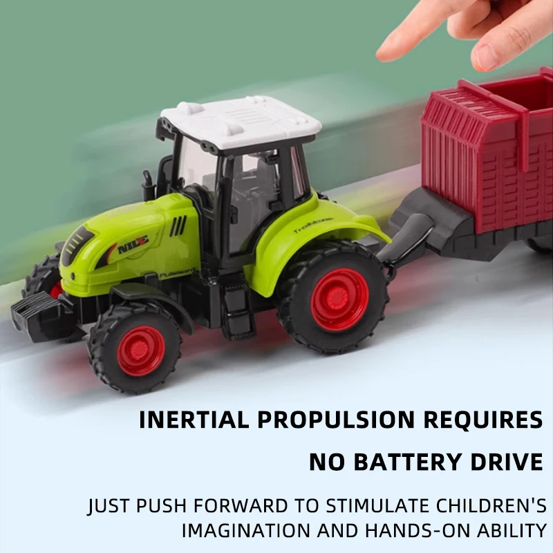 Tractor Inertia Car Farm Tract - огляд і ціна Kids Toys Vehicle